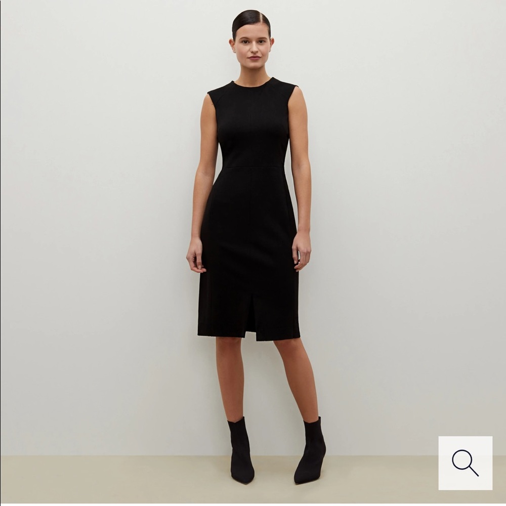 MM Lafleur Black Katie Dress sheath size 8